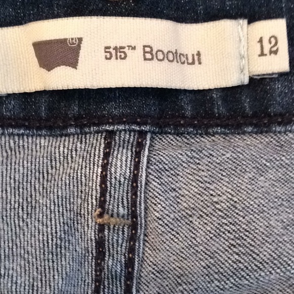 LEVI’S 515 Jeans Bootcut, Size 12, Blue Denim. - Picture 3 of 8